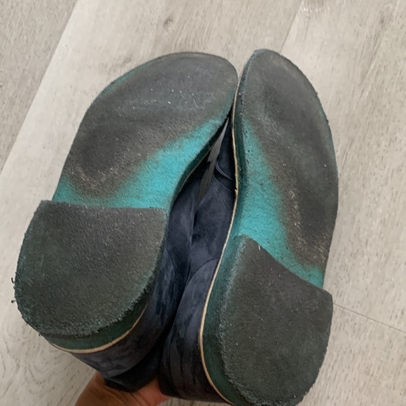 Clarks Originals Desert Boot Blue Suede Leather Chukka Ankle‎ Boot Mens Sz 12